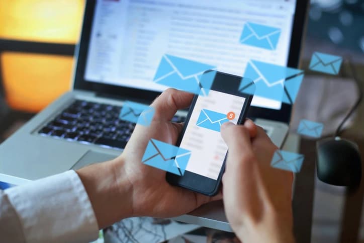 Professional email marketing newsletter design with automated drip campaign sequences