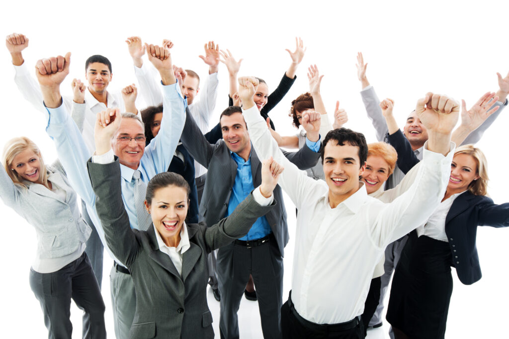 Successful B2B sales team using LeverEdge AI sales coach with ARMBAR methodology